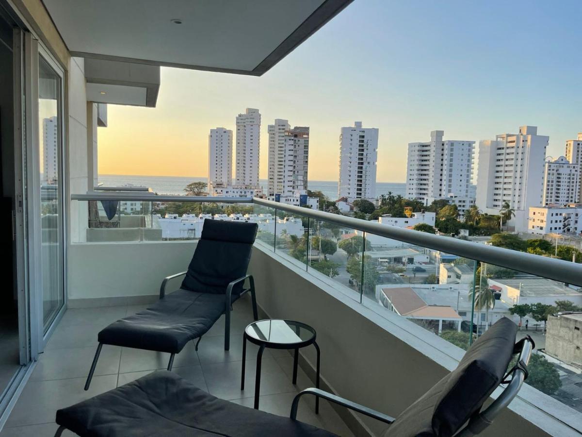 Beautiful Sea View Apartment Santa Marta  Bagian luar foto